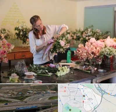 کلاس گل آرایی در یاغچیان تبریز