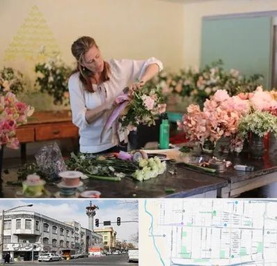 کلاس گل آرایی در 17شهریور