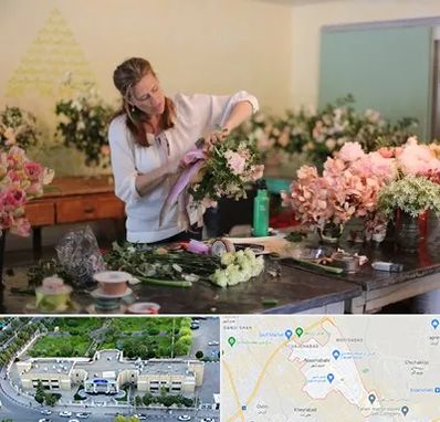 کلاس گل آرایی در نسیم شهر