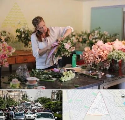 کلاس گل آرایی در سیدی مشهد