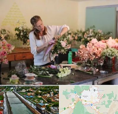 کلاس گل آرایی در مراغه