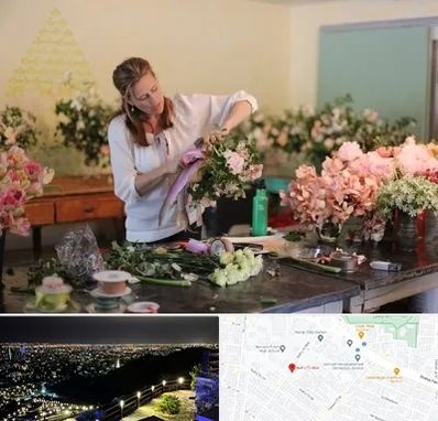 کلاس گل آرایی در هفت تیر مشهد