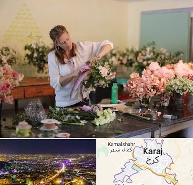 کلاس گل آرایی در کرج