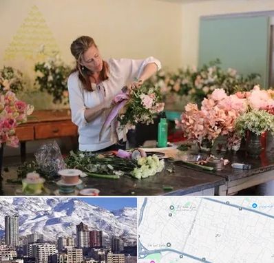 کلاس گل آرایی در ازگل