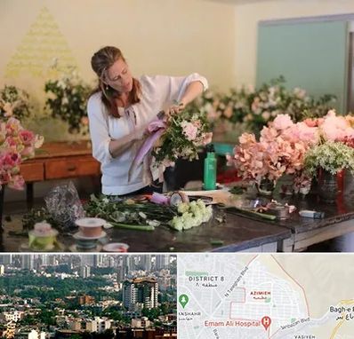 کلاس گل آرایی در عظیمیه کرج 