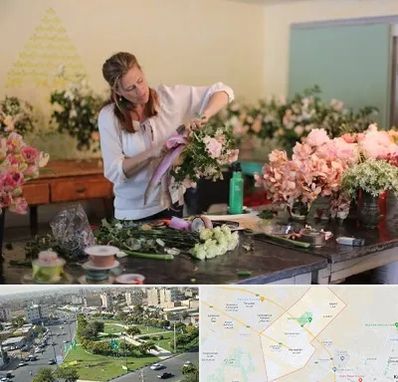 کلاس گل آرایی در کمال شهر کرج