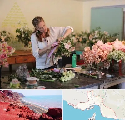 کلاس گل آرایی در هرمزگان