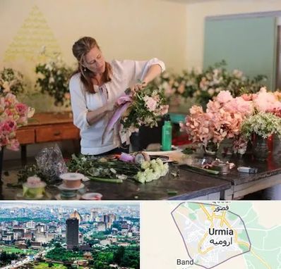 کلاس گل آرایی در ارومیه