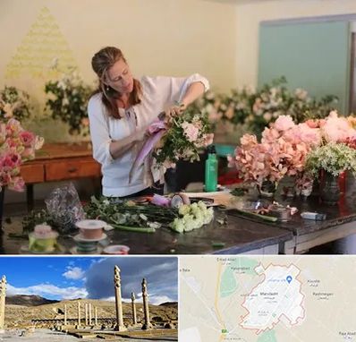 کلاس گل آرایی در مرودشت