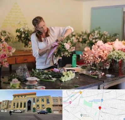 کلاس گل آرایی در زنبیل آباد قم