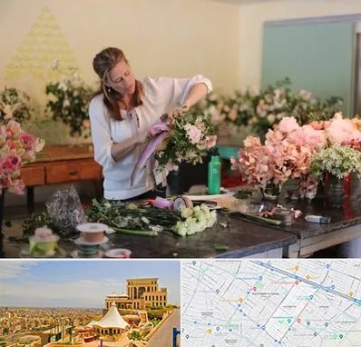 کلاس گل آرایی در هاشمیه مشهد