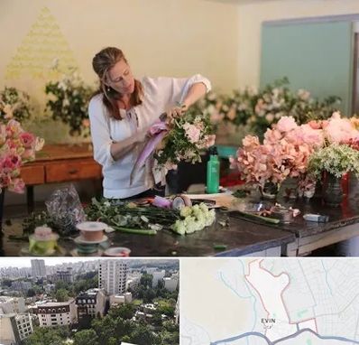 کلاس گل آرایی در اوین