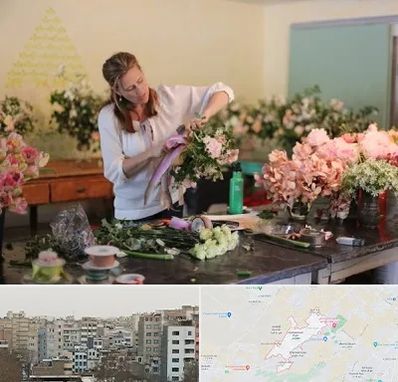 کلاس گل آرایی در محمد شهر کرج