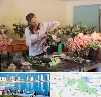 کلاس گل آرایی در چیتگر 