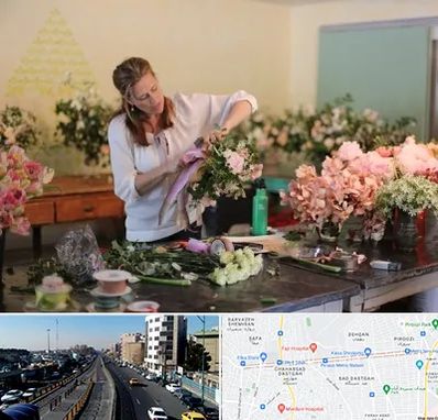 کلاس گل آرایی در پیروزی 