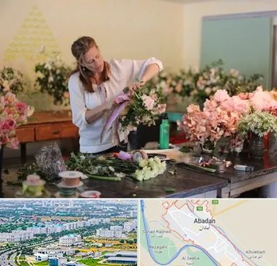 کلاس گل آرایی در آبادان