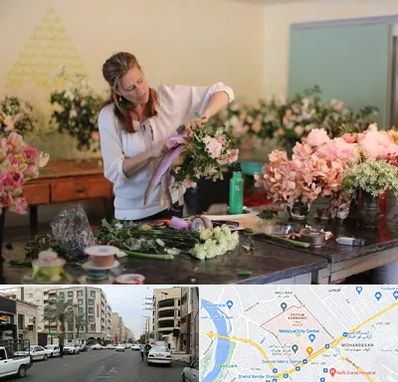 کلاس گل آرایی در زیتون کارمندی اهواز