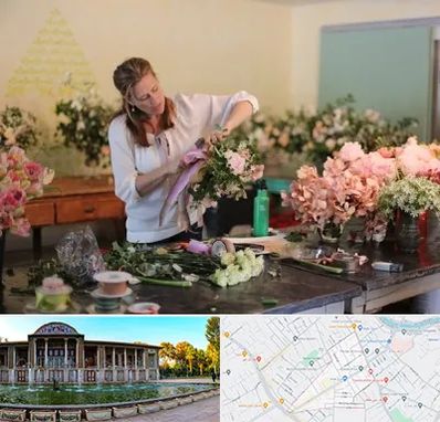 کلاس گل آرایی در عفیف آباد شیراز