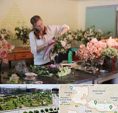 کلاس گل آرایی در پردیس