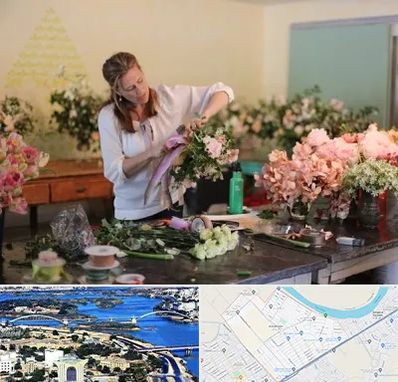 کلاس گل آرایی در کوروش اهواز