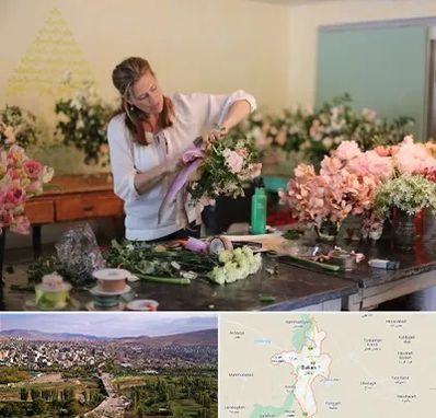 کلاس گل آرایی در بوکان