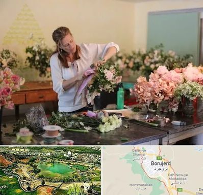 کلاس گل آرایی در بروجرد
