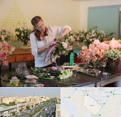 کلاس گل آرایی در کیانمهر کرج