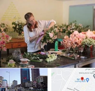 کلاس گل آرایی در چهارراه طالقانی کرج