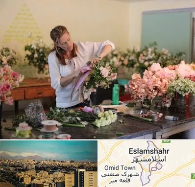 کلاس گل آرایی در اسلامشهر