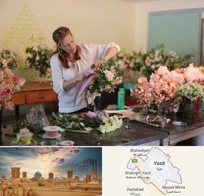 کلاس گل آرایی در یزد