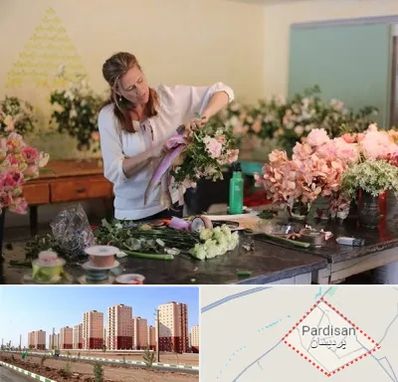 کلاس گل آرایی در پردیسان قم