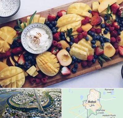 کلاس میوه آرایی در بابل