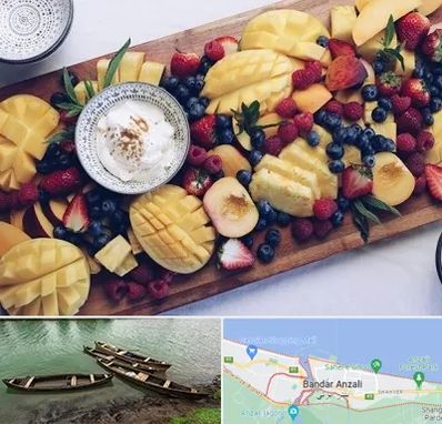 کلاس میوه آرایی در بندر انزلی