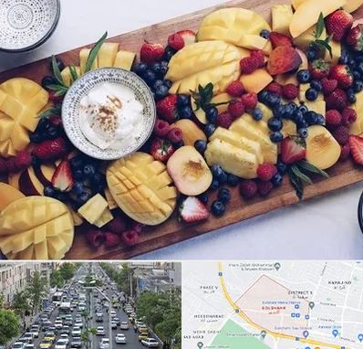 کلاس میوه آرایی در گلشهر کرج