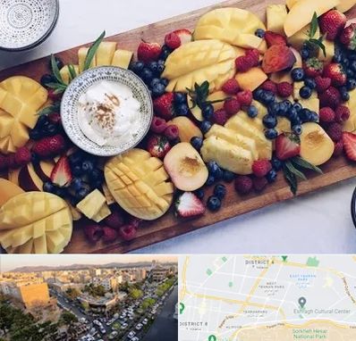 کلاس میوه آرایی در تهرانپارس 