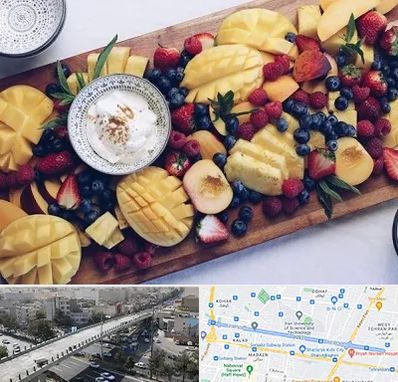 کلاس میوه آرایی در فرجام