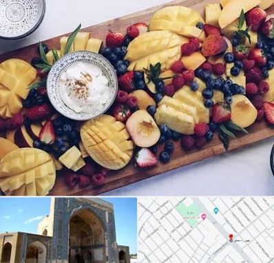 کلاس میوه آرایی در مصلی مشهد