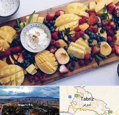 کلاس میوه آرایی در تبریز