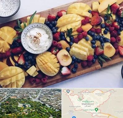 کلاس میوه آرایی در شهرکرد