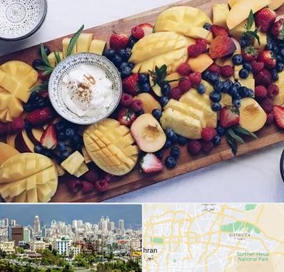 کلاس میوه آرایی در شرق تهران 