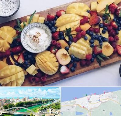 کلاس میوه آرایی در بابلسر