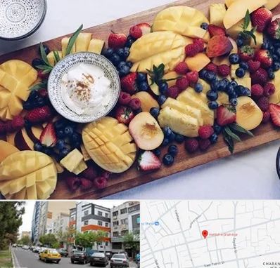 کلاس میوه آرایی در هفده شهریور تبریز