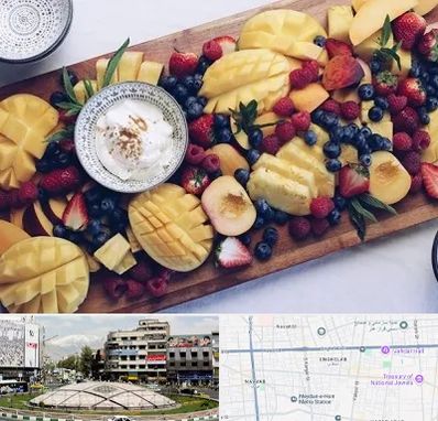 کلاس میوه آرایی در مرکز تهران