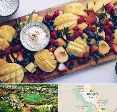 کلاس میوه آرایی در بروجرد