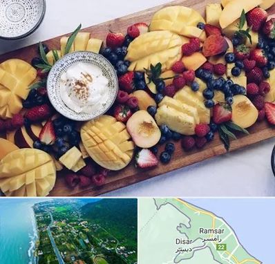 کلاس میوه آرایی در رامسر