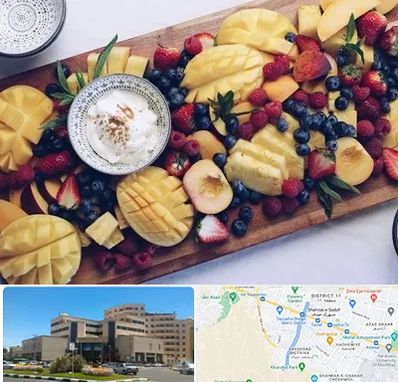 کلاس میوه آرایی در صیاد شیرازی مشهد