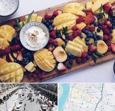 کلاس میوه آرایی در نادری اهواز