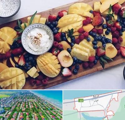 کلاس میوه آرایی در نور