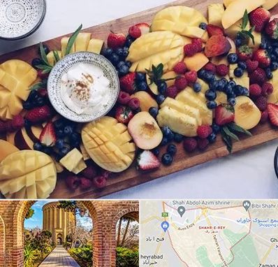 کلاس میوه آرایی در شهر ری