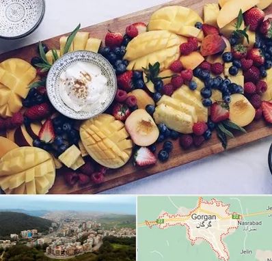 کلاس میوه آرایی در گرگان